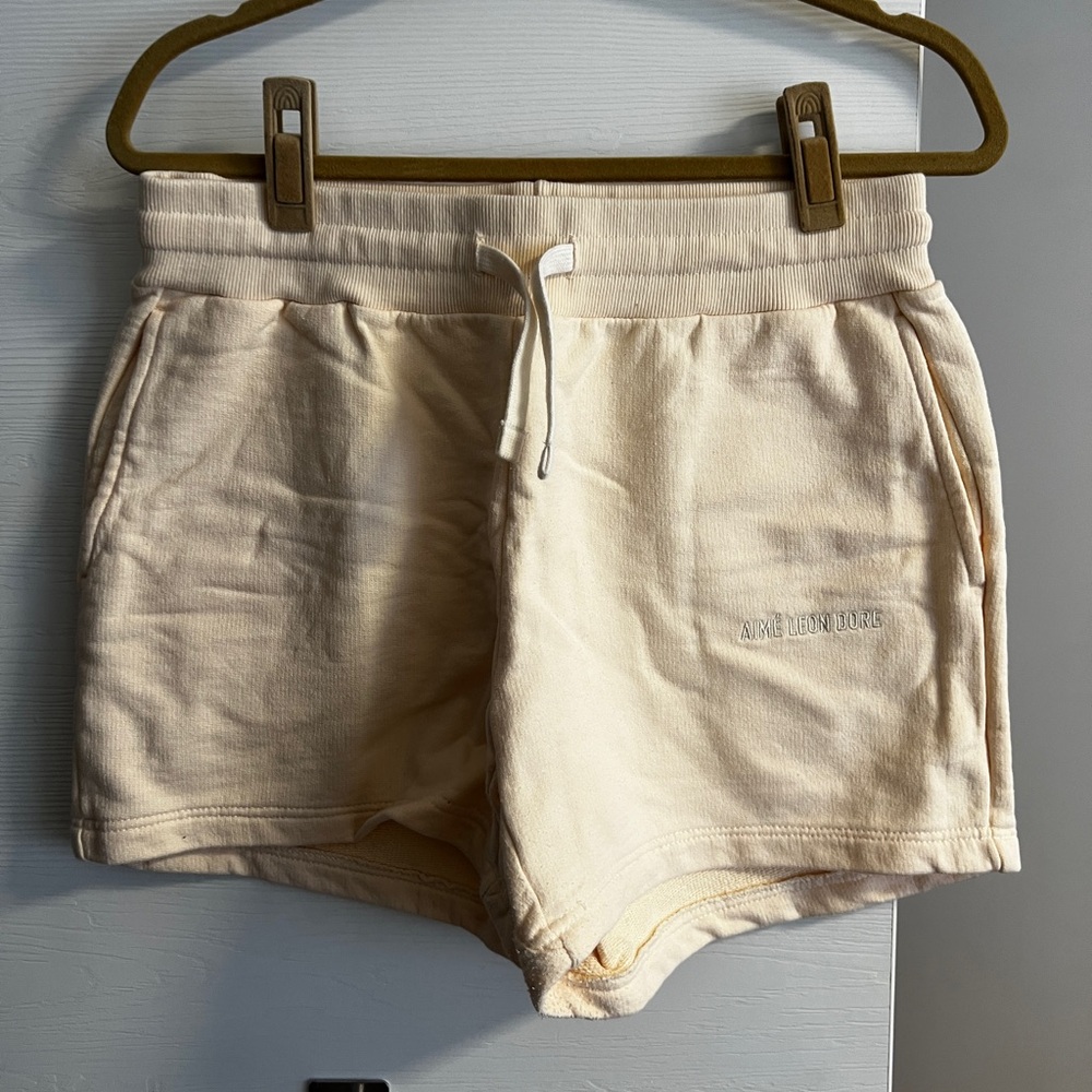 Aime Leon Dore Butter Yellow Shorts